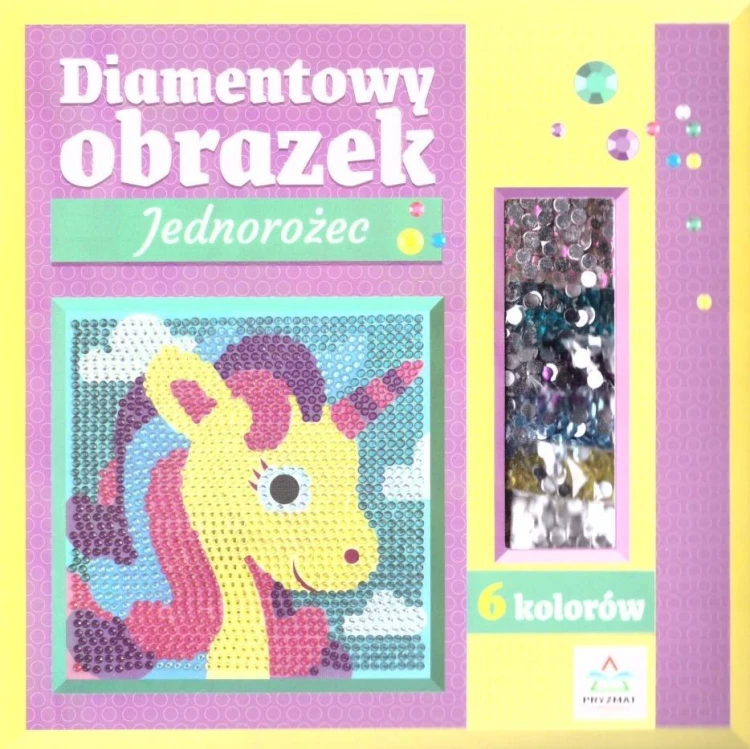 Diamentowy obrazek. Jednorożec, praca zbiorowa