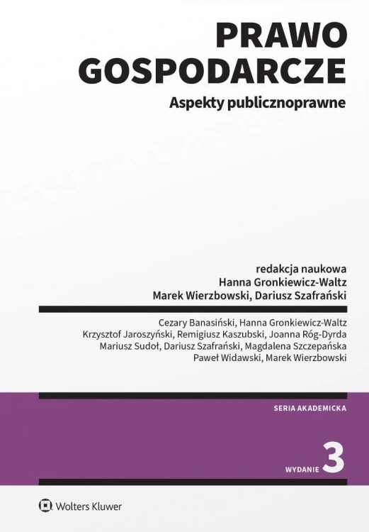 Prawo gospodarcze. Aspekty publicznoprawne w.3