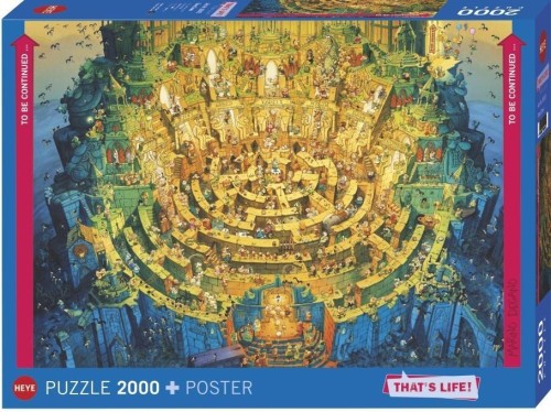 Puzzle 2000 To jest życie (Puzzle+plakat), Heye