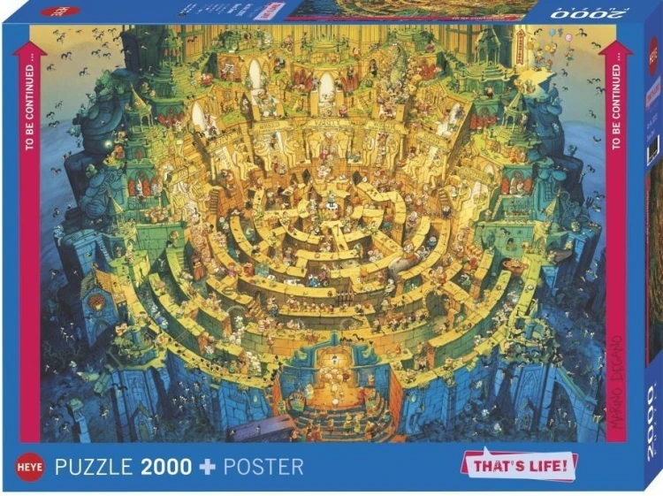 Puzzle 2000 To jest życie (Puzzle+plakat), Heye