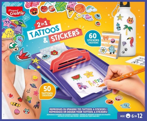 Tatoos Stickers 2w1, Maped