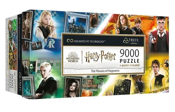 Puzzle 9000 The Houses of Hogwarts TREFL, Trefl
