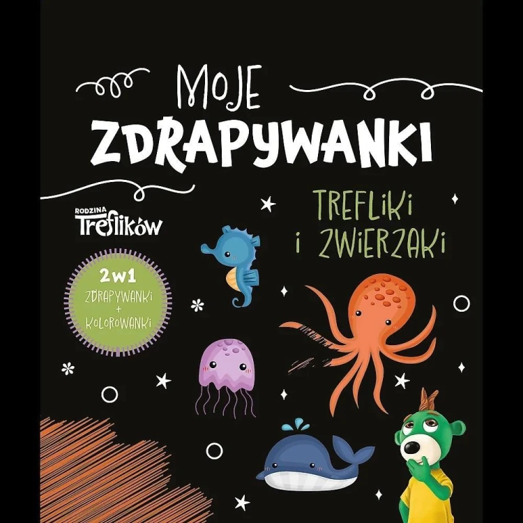 Moje zdrapywanki. Trefliki i zwierzaki TREFL