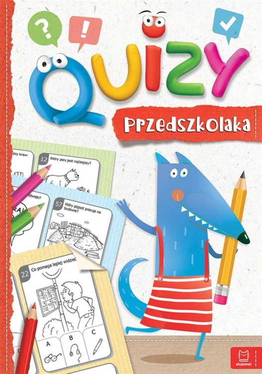 Quizy przedszkolaka. Czerwone, praca zbiorowa