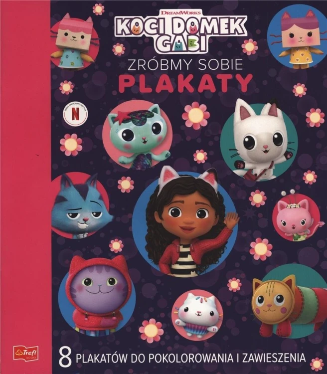 Koci Domek Gabi. Zróbmy sobie plakaty TREFL