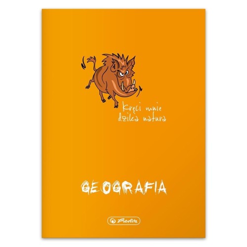 Zeszyt A5/60K kratka Eco Geografia (5szt) HERLITZ