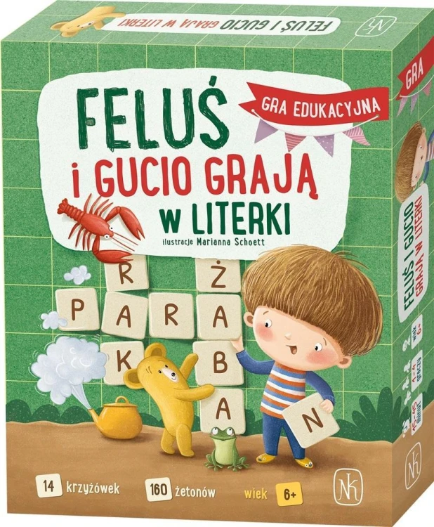 Feluś i Gucio grają w literki, Nasza Księgarnia