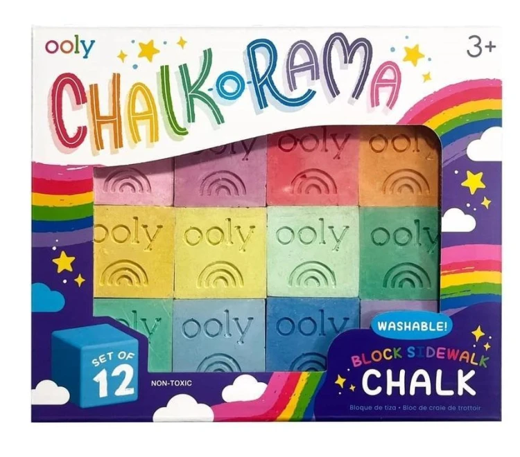 Kreda chodnikowa Chalk-o-Rama 12szt, ooly