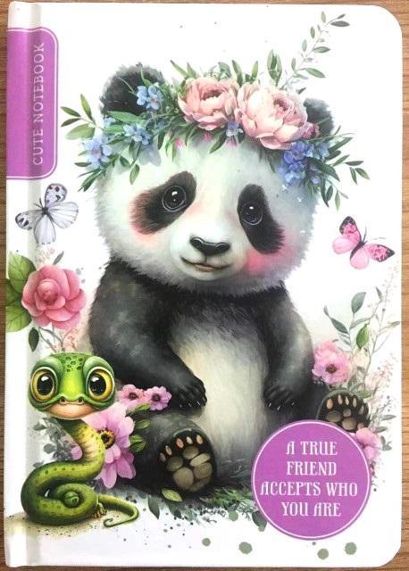 Notatnik A6/64K gładki Panda FRESH, Fresh