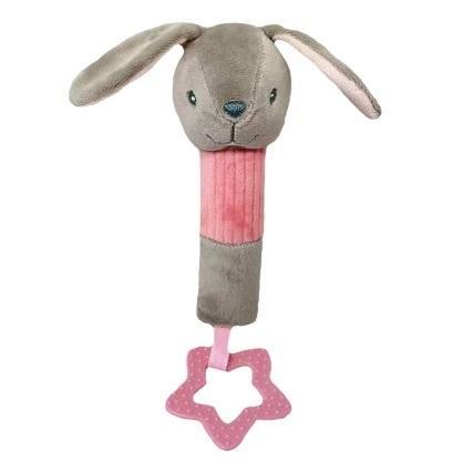 Zabawka z dźwiękiem króliczek 17cm, Tulilo