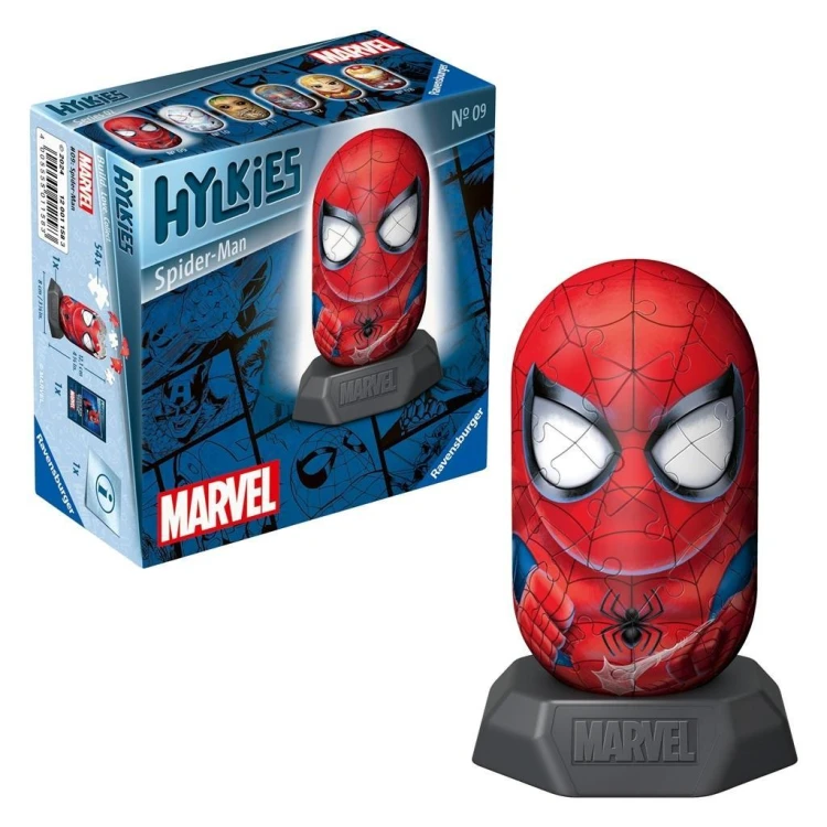Puzzle 3D Hylkies: Spiderman, Ravensburger