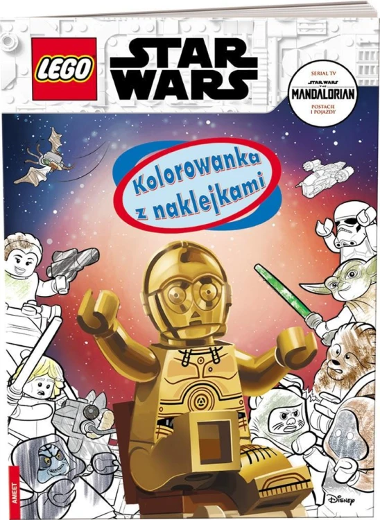LEGO(R) Star Wars. Kolorowanka z Naklejkami