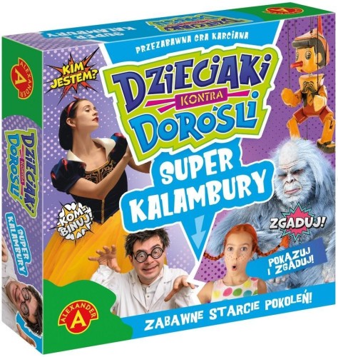Dzieciaki kontra Dorośli Super kalambury ALEX