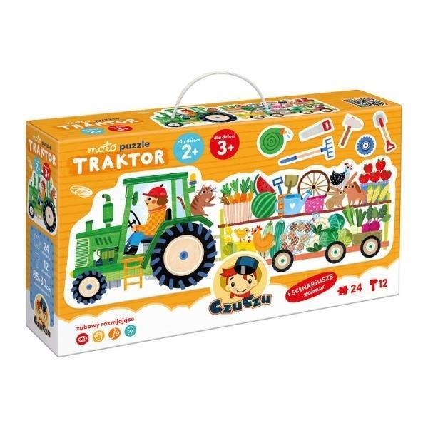 CzuCzu Moto puzzle Traktor 2+, Bright Junior Media