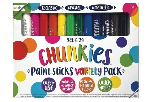 Farby w kredce Chunkies Paint Sticks 24szt, ooly