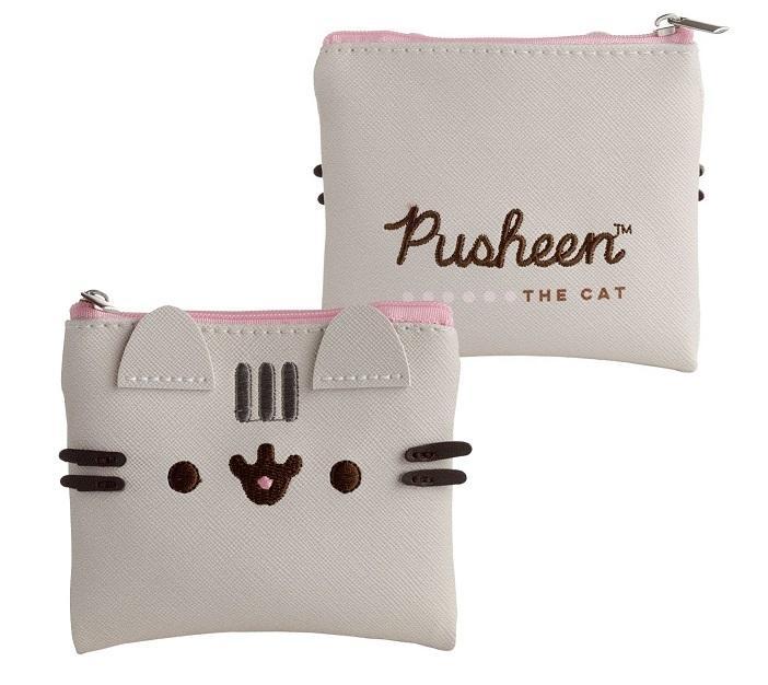 Portfel w kształcie kota na suwak Pusheen