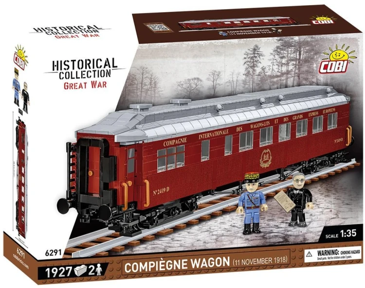 Historical Collection Compiegne Wagon - 1918, Cobi