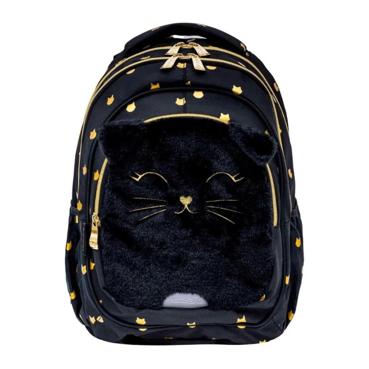 Plecak Astrabag Fluffy Kitty Black AB330