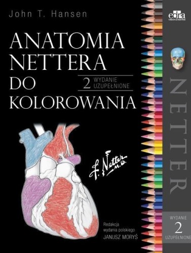 Anatomia Nettera do kolorowania w.2 uzupełnione