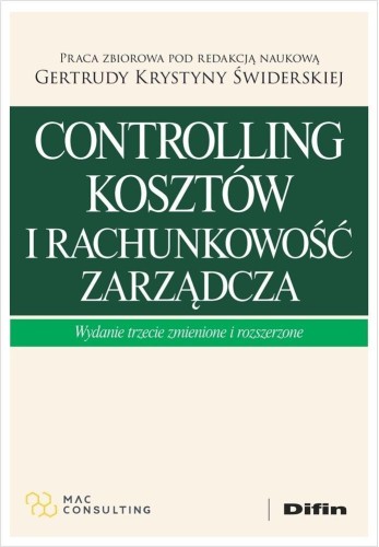 Controlling kosztów i rachunkowość zarządcza