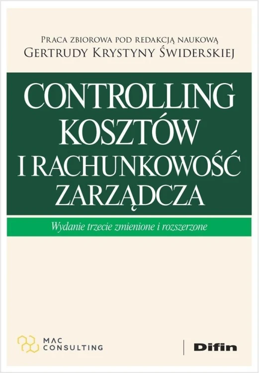 Controlling kosztów i rachunkowość zarządcza