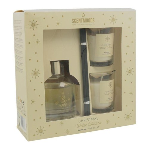 Zestaw 2x świeczka z dyfuzorem Vanilla Oak