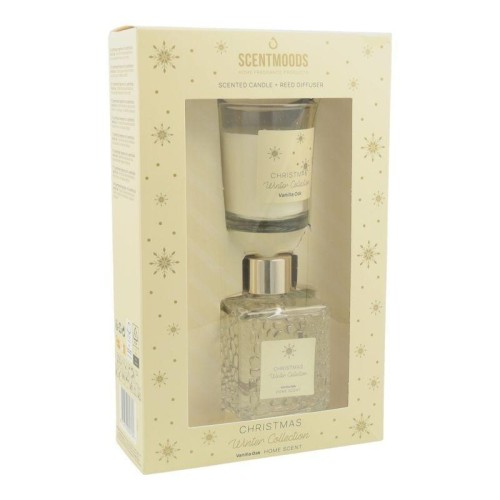 Zestaw świeczka z dyfuzorem Vanilla Oak