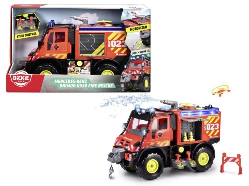 SOS Wóz strażacki Unimog U530 50cm, Dickie Toys