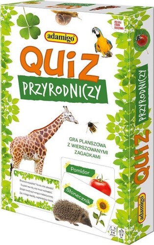 Quiz przyrodniczy z zagadkami, Adamigo