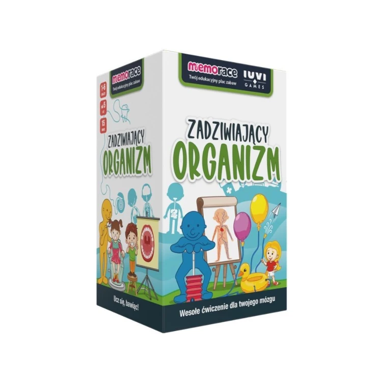 MemoRace Zadziwiający organizm IUVI Games