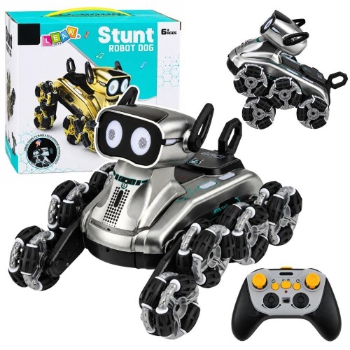 Pies robot R/C 8 kół, Leantoys