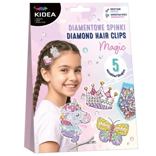 Diamentowe spinki magic KIDEA, DERFORM