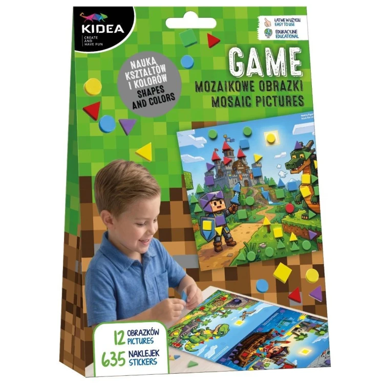Mozaikowe obrazki - Game KIDEA, DERFORM