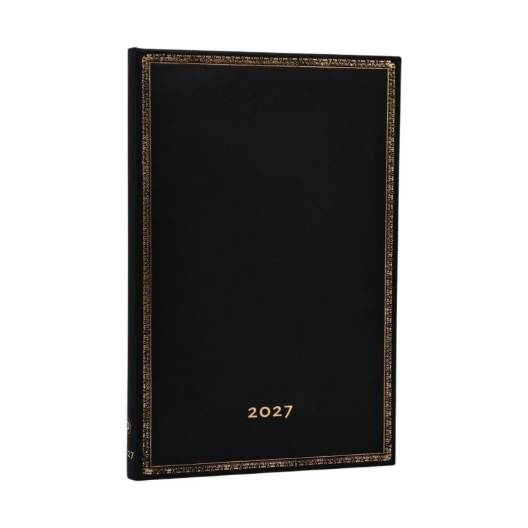 Kalendarz książkowy maxi 2027 Black Edition