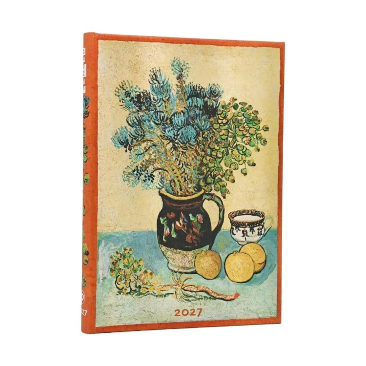 Kalendarz książkowy midi 2027 Van Goghs Still Life