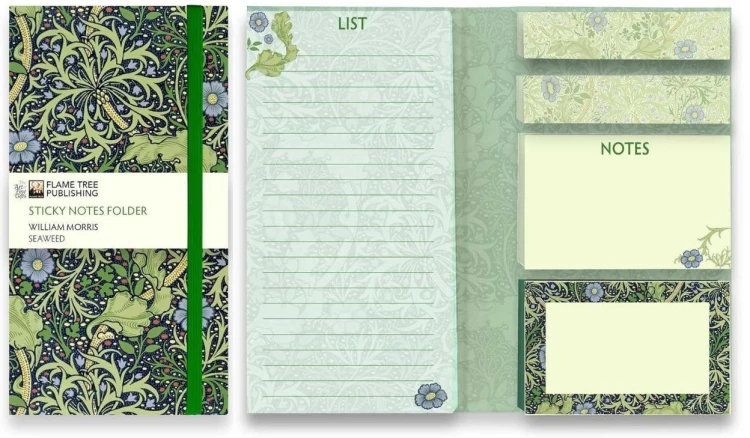 Sticky Notes Wodorosty William Morris, Flame Tree