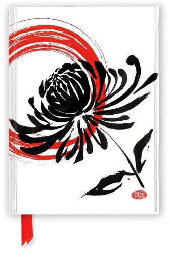 Notatnik A5 linia TW Chryzantema Sumi Flowers