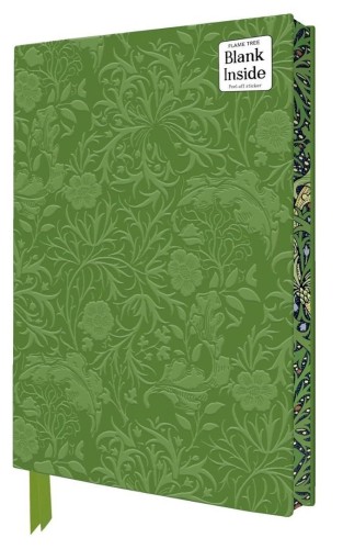 Notatnik A5 gładki BR Wodorosty William Morris