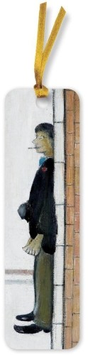 Zakładka do książki Man Lying on a Wall L.S. Lowry
