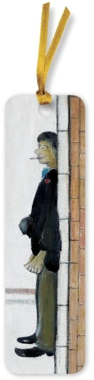 Zakładka do książki Man Lying on a Wall L.S. Lowry