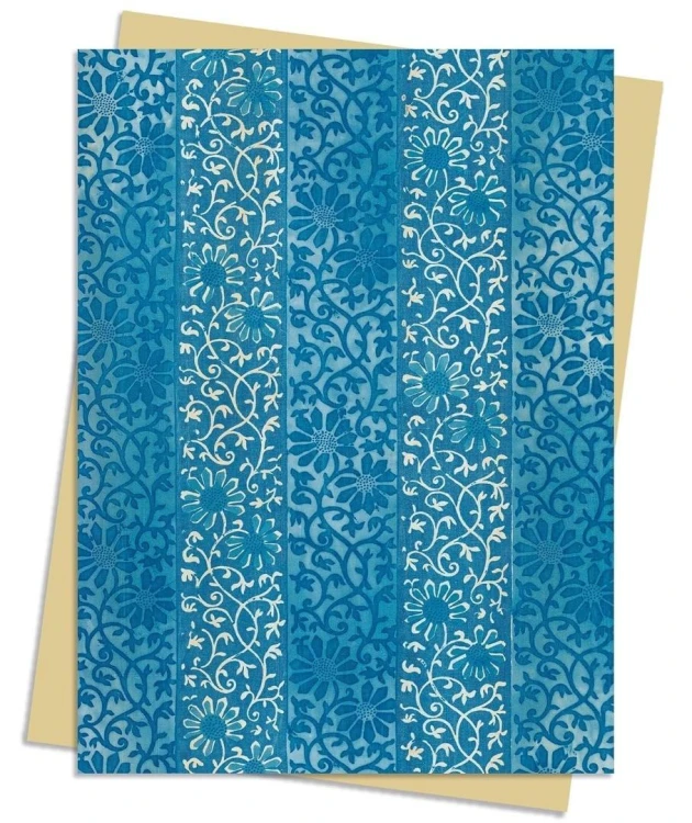 Karnet B6 Stripe Twill William Morris Gallery
