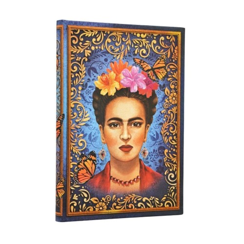 Notatnik gładki Frida midi, Paperblanks
