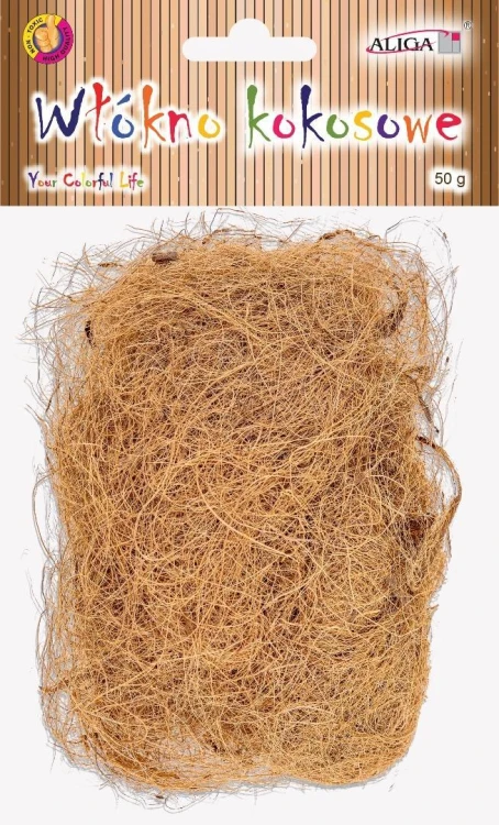 Włókno kokosowe 50g, Aliga