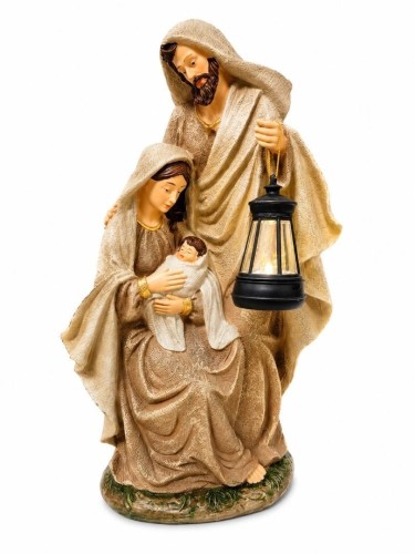 Figurka św. Rodzina z lampionem 30cm