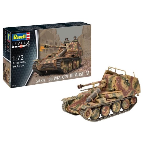 Pojazd 1/72 /03316/ Sd.Kfz. 138 Marder Iii Ausfm
