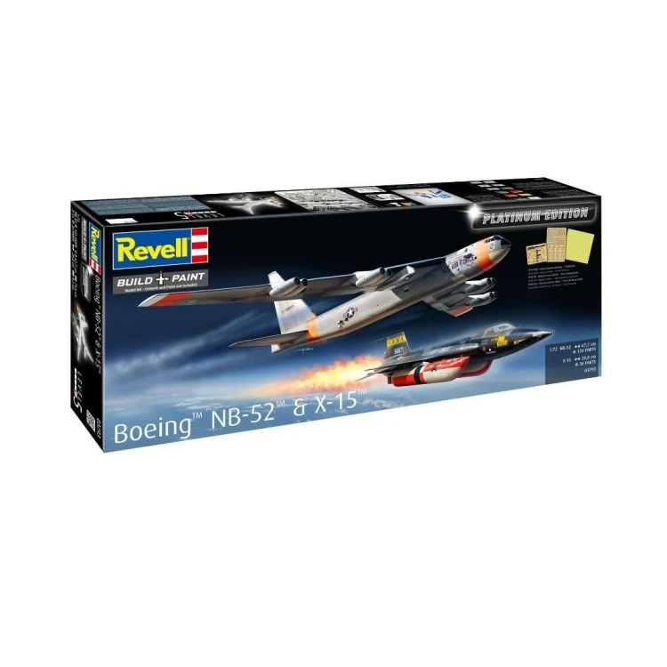 Samolot 1/72 /03793/ Boeing Nb-52&X-15 Platinum