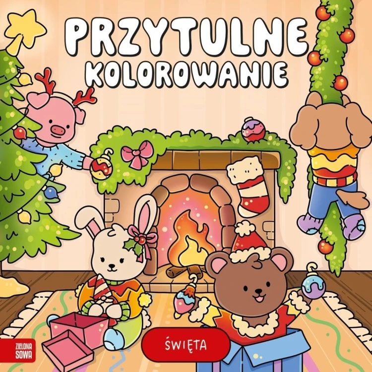 Przytulne kolorowanie. Święta, Katsiaryna Hryk