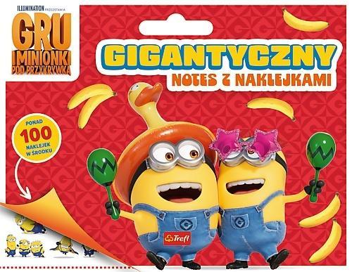 Notes z naklejkami Minionki TREFL, Trefl Books