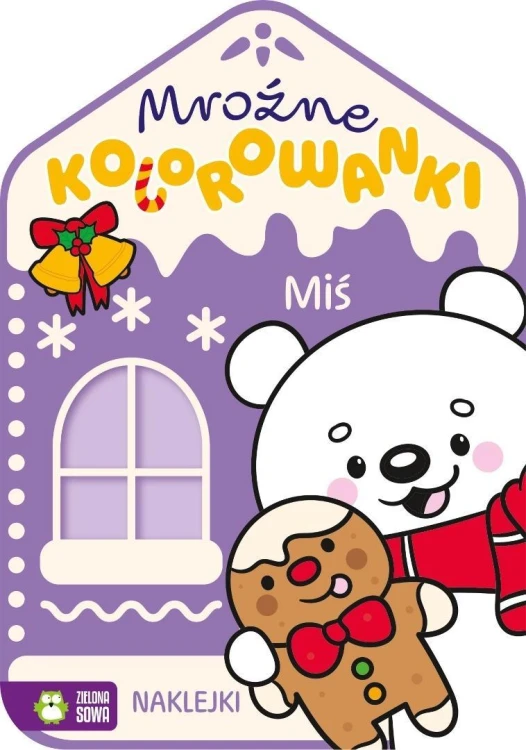 Mroźne kolorowanki. Miś, praca zbiorowa