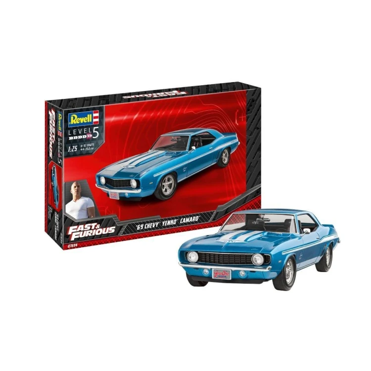 SamochÓD 1/25 /07694/ F&F 1969 Chevy Camaro Yenk